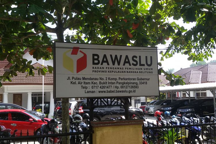 Kantor Bawaslu Kepulauan Bangka Belitung.