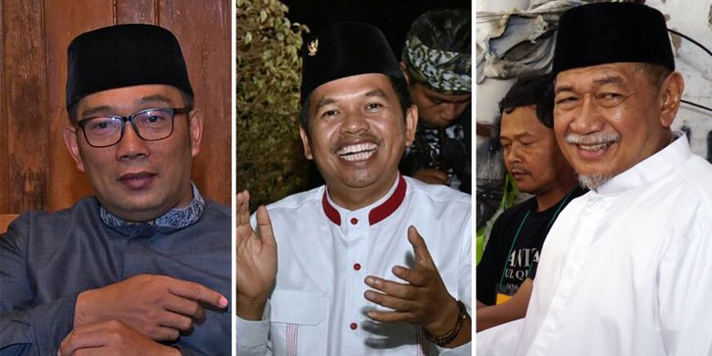 Ridwan Kamil, Dedi Mulyadi, Deddy Mizwar