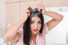 13 Cara Menghitamkan Rambut Beruban Karena Stres