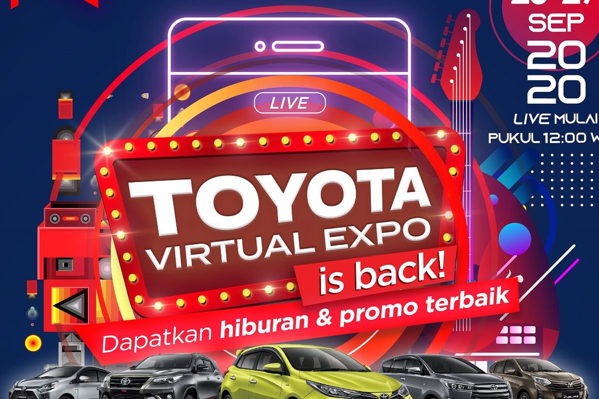 Toyota Virtual Expo berskala nasional, 25-27 September 2020