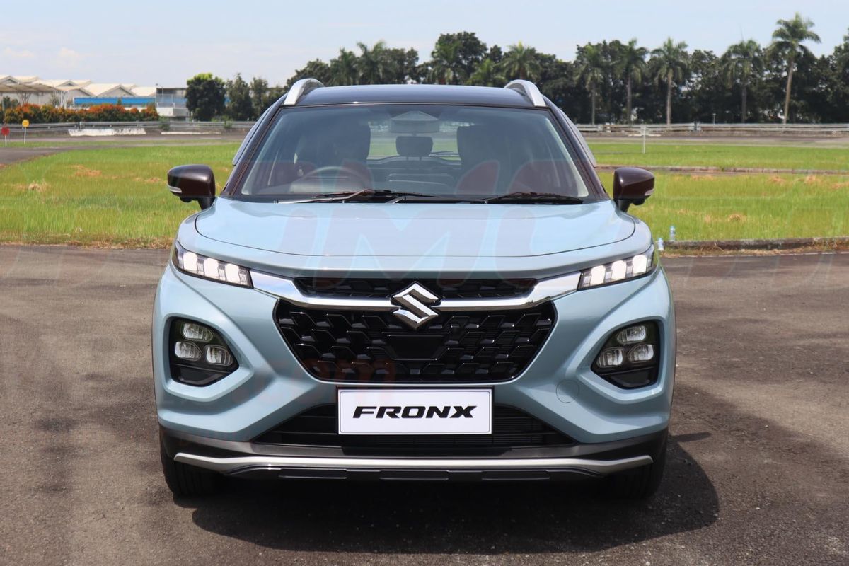 Tampak Depan Suzuki Fronx