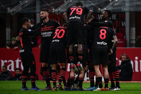 Hasil AC Milan Vs Empoli 1-0: Rossoneri Nyaman di Puncak, Jauhi Inter