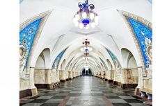 Di Rusia, Stasiun Kereta Dirancang bak Istana 