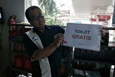 Erick Thohir Singgung Toilet Berbayar, SPBU di Kebayoran Baru Pasang Tulisan 