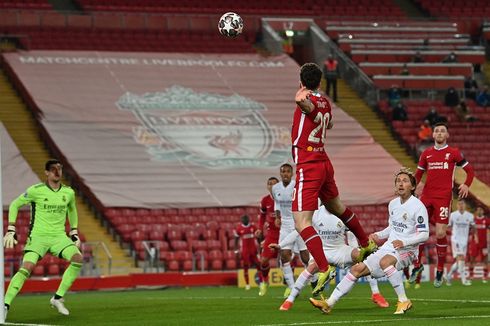 Hasil Liverpool Vs Madrid - Buntu di Anfield, The Reds Gugur di Liga Champions