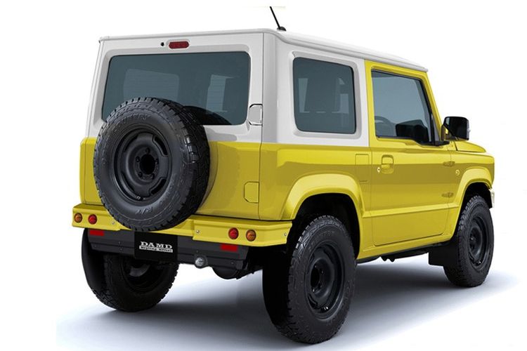 Suzuki Jimny bergaya klasik garapan DAMD