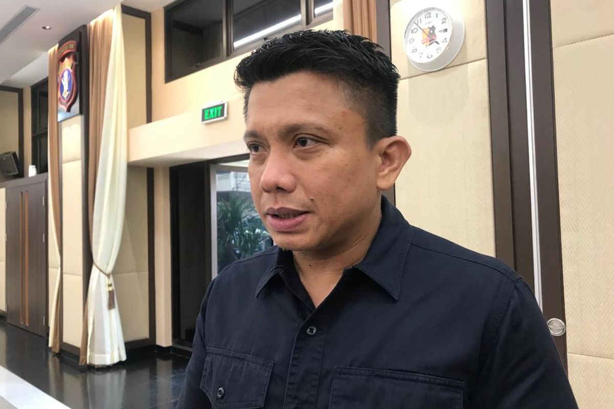 Direktur Tindak Pidana Umum Bareskrim Polri Brigjen (Pol) Ferdy Sambo di Rupatama Mabes Polri, Jakarta Selatan, Kamis (13/2/2020).