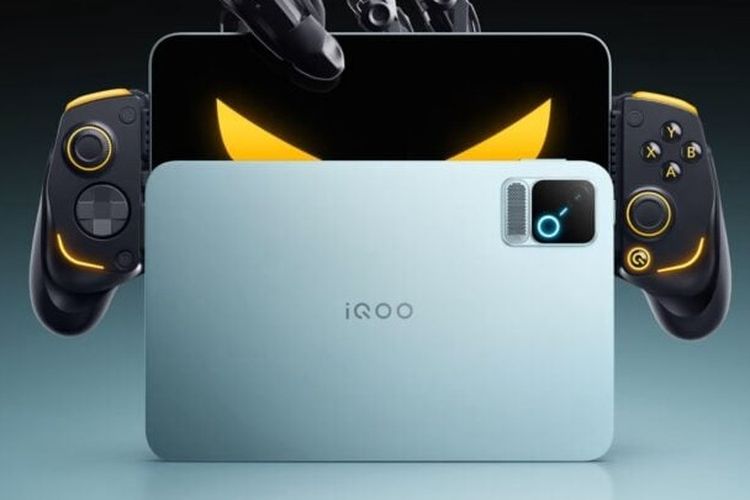 Tablet Gaming iQoo Pad Pro Resmi, Punya Kipas Pendingin Aktif dan Layar 165 Hz