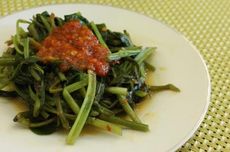 Resep Pelecing Kangkung dan Sambalnya, Bisa untuk 4 Porsi