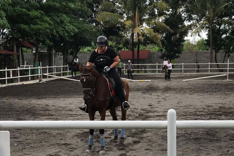 Kompetisi di Prameswari Equestrian, Kabupaten Sleman, Yogyakarta DOK. Instagram.com/wennyagr