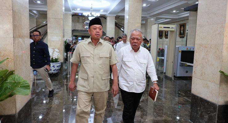 Nusron Gandeng Basuki Percepat Pengukuran Tanah di IKN