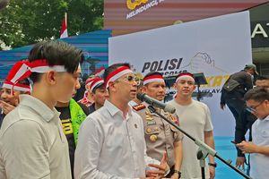 Polda Metro Gelar Deklarasi Sumpah Pemuda di Bundaran HI, Raffi Ahmad dan Willie Salim Ikut Hadir