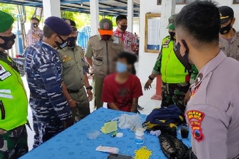 Terjaring Razia Masker di Tegal, Pemuda Ini Bawa 549 Butir Pil Hexymer