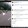 Video Pesepeda Masuk Jalan Tol Jakarta-Cikampek, Ada Ancaman Pidana