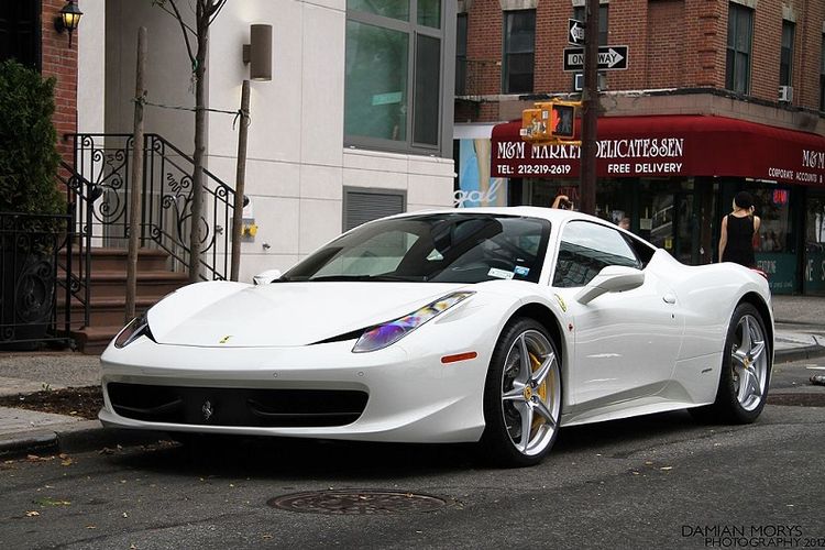 Ferrari 458 Spider.