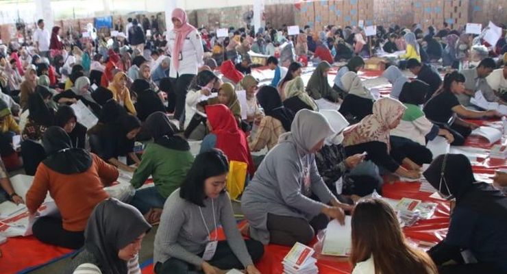 1.200 Orang Lipat 9 Juta Surat Suara di Cianjur, Berapa Upahnya?
