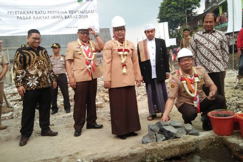 Revitalisasi Pasar Cisarua, Ridwan Kamil Sebut Bakal Ada Wisata Khas Bogor