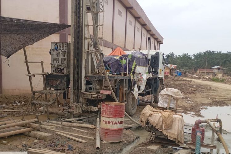 Ada Sumur Bor, Air Bersih Mulai Mengalir di Masjid Simpang Lhee Aceh Tamiang