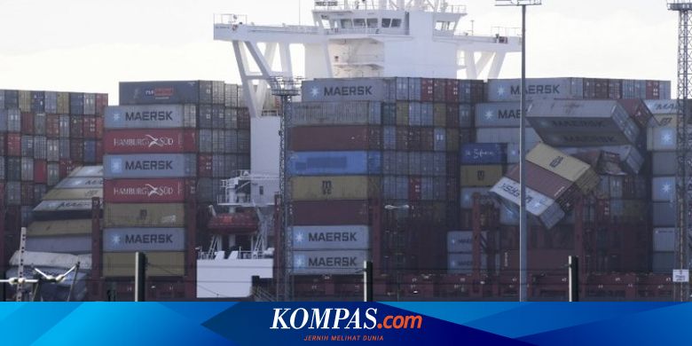 270 Peti Kemas Jatuh Dari Kapal Kargo Terbesar Ini Dampaknya Halaman All Kompas Com