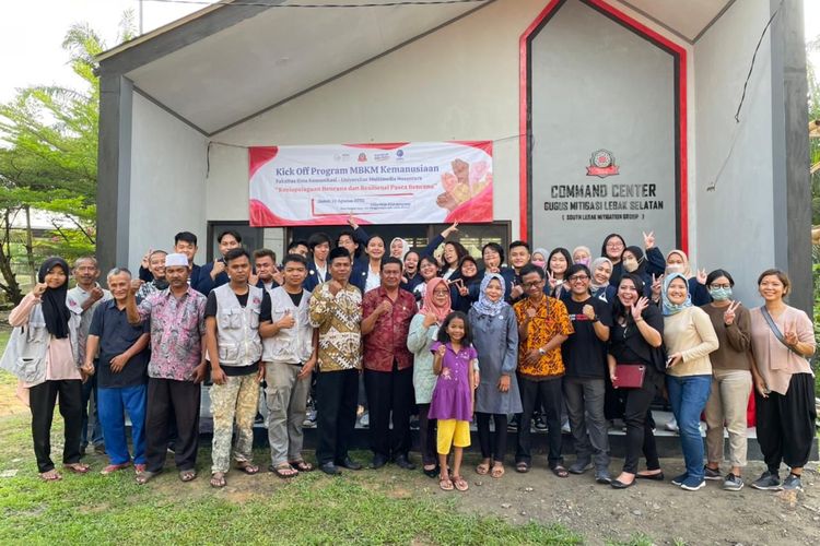Kick Off Program MBKM Kemanusiaan di Villa Hejo Kiarapayung Desa Panggarangan, Kecamatan Panggarangan, Kabupaten Lebak, Banten pada Jumat, 19 Agustus 2022.