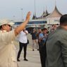 Prabowo Tiba di Sumbar, Langsung Menuju Posko Erupsi Gunung Marapi