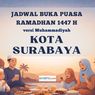 Jadwal Buka Puasa Kota Surabaya Hari Ini Selama Ramadhan 2026 versi Muhammadiyah