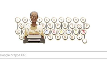 Google Doodle Senin (6/2/2017) merayakan ulang tahun Pramoedya Ananta Toer ke 92