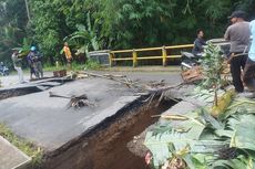 Jembatan Ambrol, Jalur Wisata Pesisir Teluk Lampung Putus