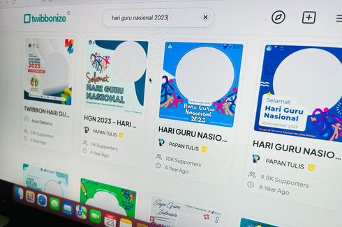 50 Link Download Twibbon Hari Guru Nasional 2023 Menarik dan Cara Pakainya