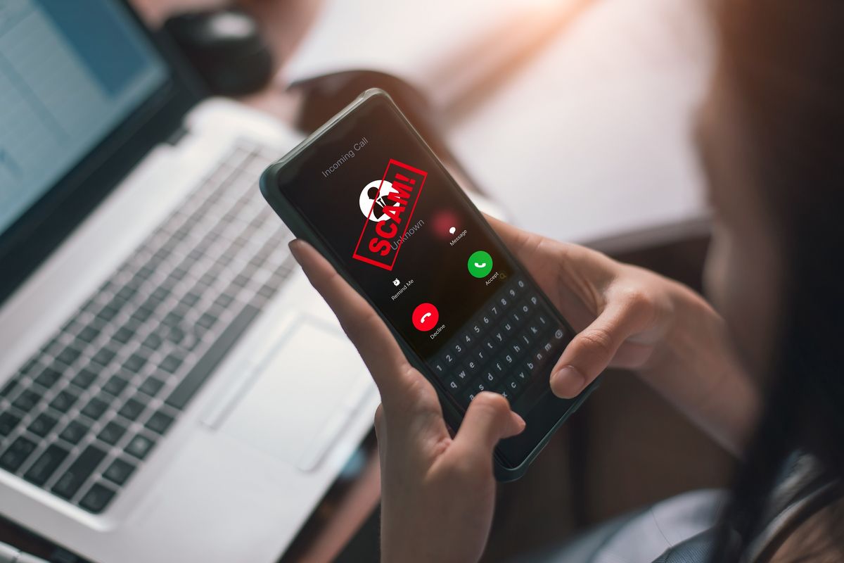 Ilustrasi waspada aksi penipuan daring. 