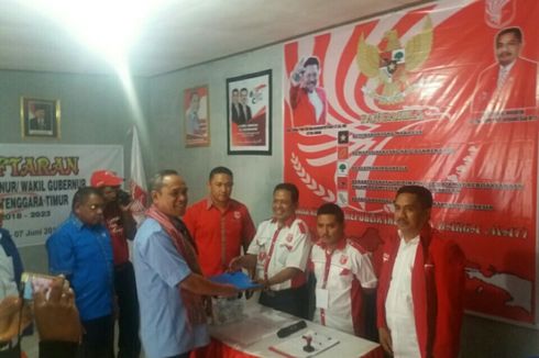 Benny K Harman Daftar sebagai Calon Gubernur NTT di PKPI