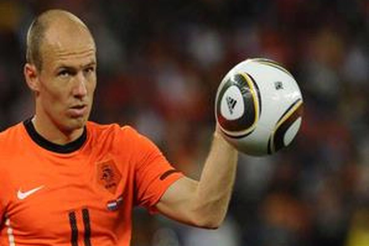 Winger Belanda, Arjen Robben.