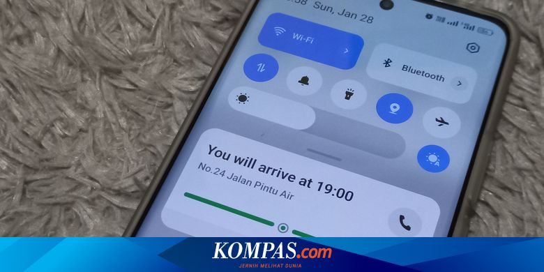 Oppo Reno 11 シリーズでの「Ojol」注文通知の監視が簡単になり、アプリケーションを開く必要がなくなります