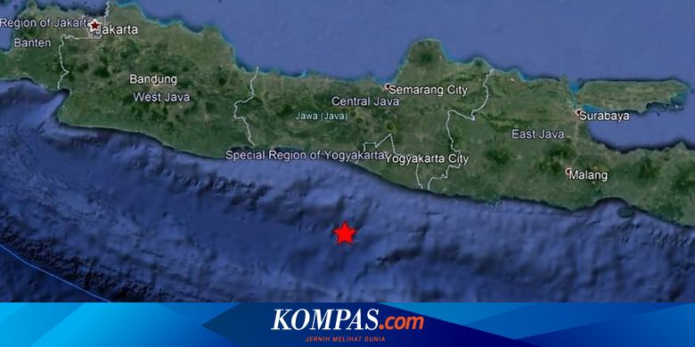 Gempa Hari Ini M 5 1 Guncang Jawa Tengah Dan Yogyakarta Halaman All Kompas Com