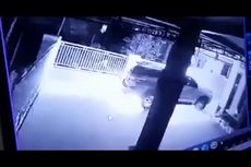 Terekam CCTV, Mobil Mewah Anggota DPRD Jeneponto Dibakar OTK