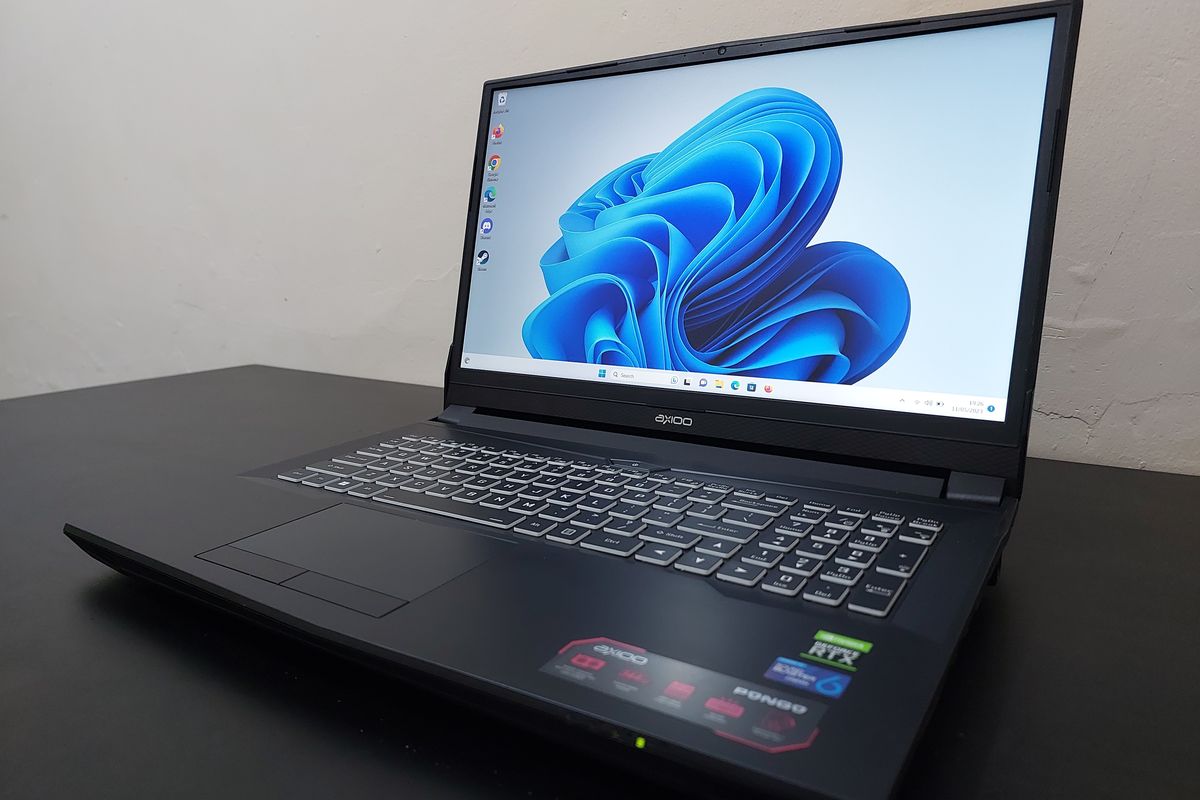 Potret laptop gaming Axioo Pongo 7