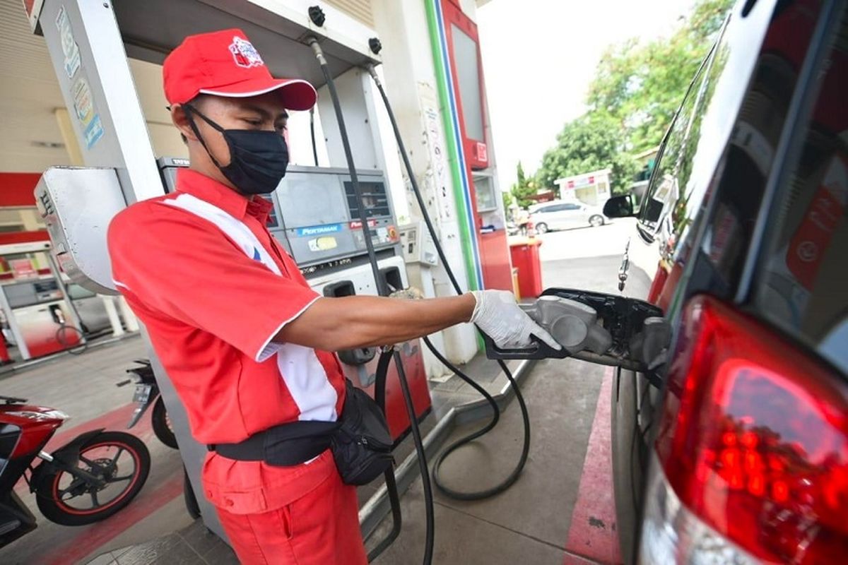 Pertamina memastikan stok BBM di seluruh Indonesia aman seiring dengan peningkatan permintaan 