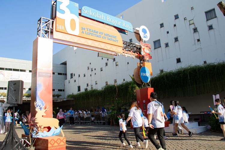 Sekolah Bogor Raya (SBR) menggelar kegiatan penggalangan dana SBR Walk 2025 (17/5/2025).