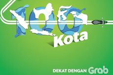 Grab Hadir di 100 Kota di Indonesia