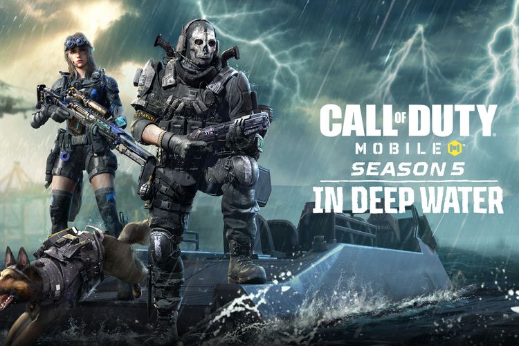 Poster Call of Duty Season 5 bertema In Deep Water.