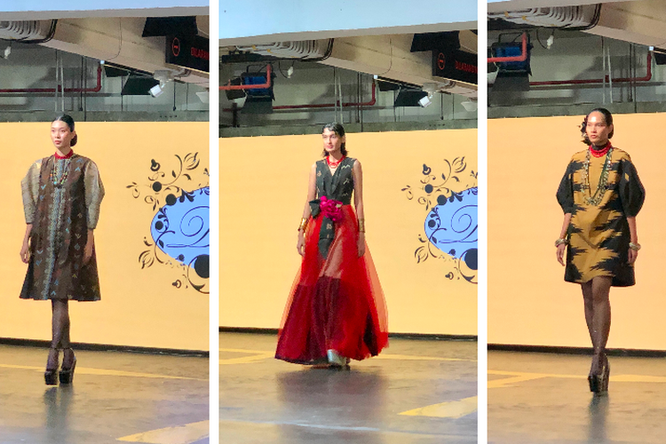 Koleksi Didi Budiardjo di JF3 Fashion Festival 2023 dengan tenun Wajo