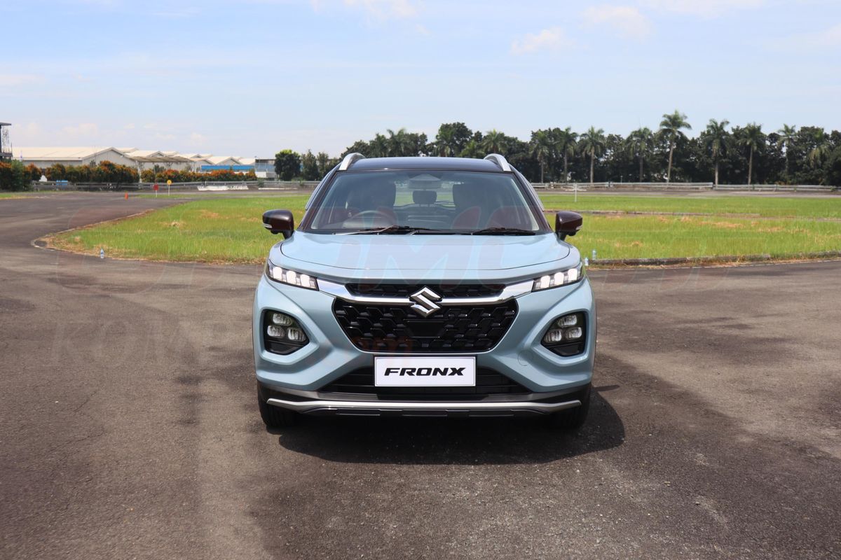 Tampak Depan Suzuki Fronx
