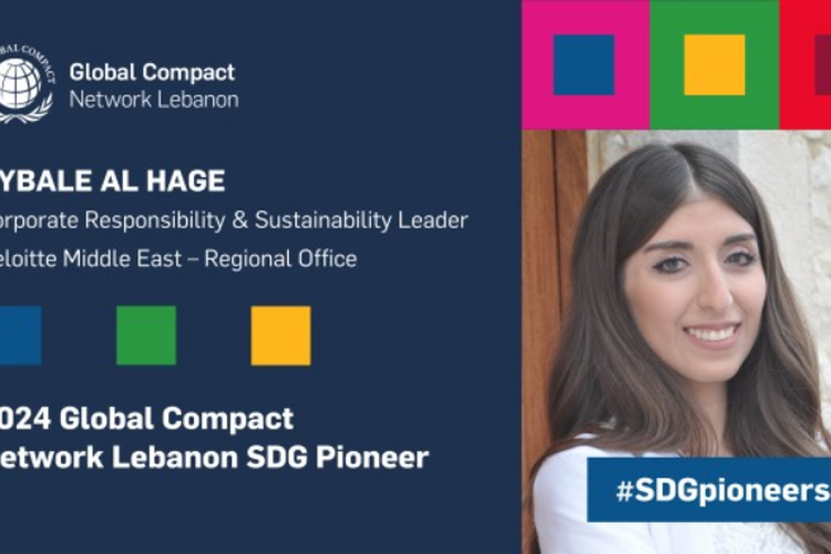 Rybale al Hage salah satu peraih penghargaan SDG Pioneer 2024 