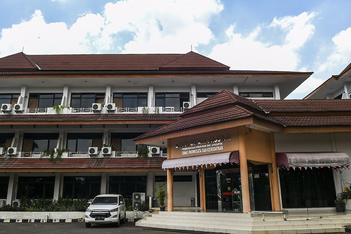 Suasana Graha Wisata Ragunan yang disiapkan menjadi lokasi isolasi mandiri pasien Covid-19 di Jakarta, Rabu (30/9/2020). Graha Wisata Ragunan menyiapkan 76 kamar yang dapat menampung 152 pasien isolasi orang tanpa gejala (OTG) Covid-19.