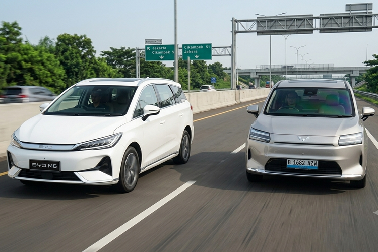 Komparasi Biaya Cas BYD M6 Vs Wuling Darion EV, Mana Lebih Irit?