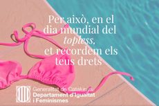 Catalonia Spanyol Izinkan Wanita Berenang Telanjang Dada untuk Lawan Diskriminasi
