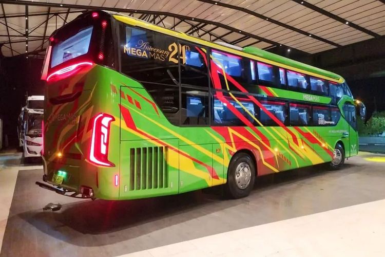 Bus baru milik PO Mega Mas
