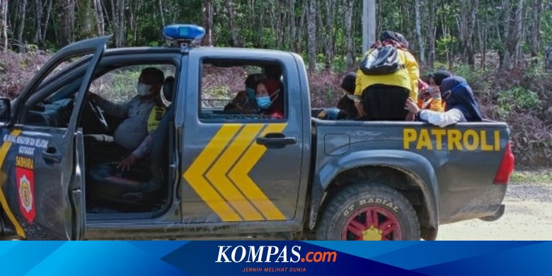 Cerita Bripka Jansen Kawal Vaksinasi Warga Pedalaman Suku Talang Mamak: Nakes Duduk di Bak Mobil, Jalannya Licin, Kanan Kiri Jurang - Vimarsana News