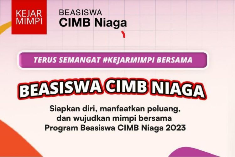 Beasiswa CIMB Niaga 2023