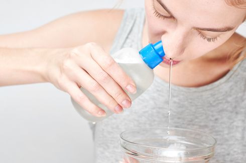 Cuci Hidung Saat Terinfeksi Covid-19, Jangan Pakai Sembarang Air Garam